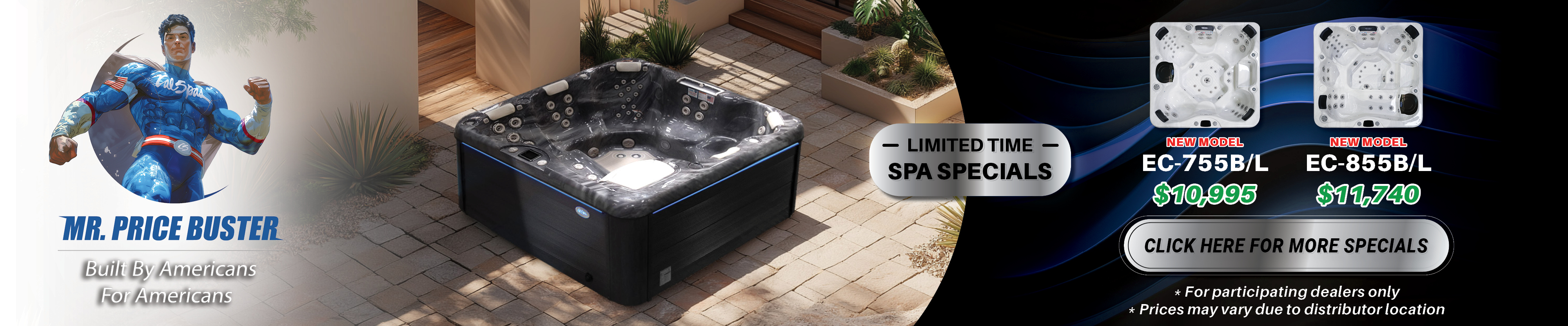 Calspas hot tub being used in a family setting - Gaylord