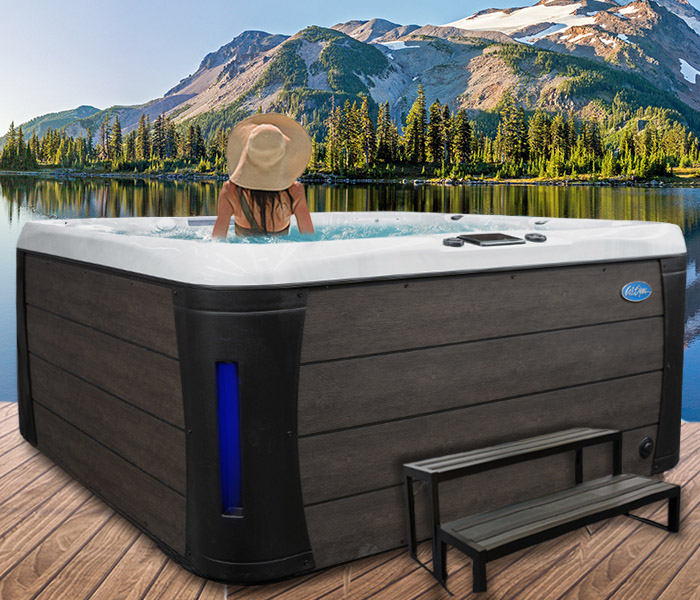 Calspas hot tub being used in a family setting - hot tubs spas for sale Gaylord